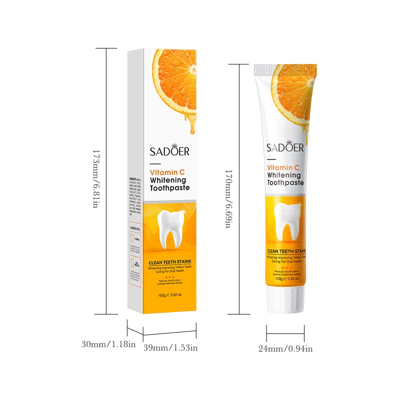 Toothpaste Factory - OEM Vitamin C Fresh Breath