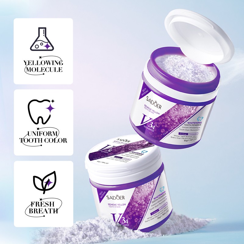 Teeth Whitening Powder Manufacturer - OEM Mint Flavor Powder