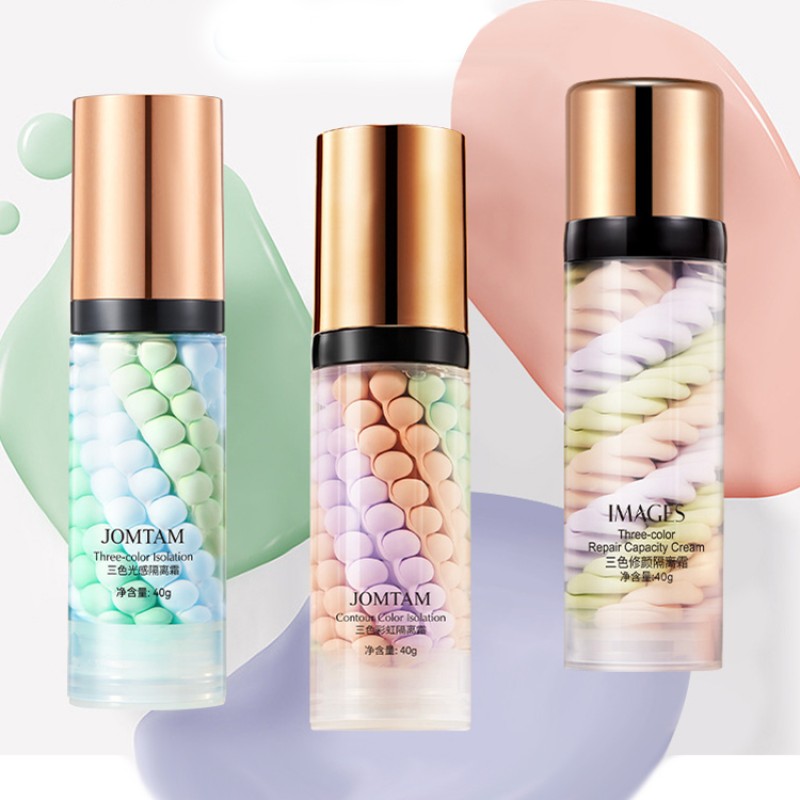 Face Base Cream Factory - OEM 3 Color Isolation