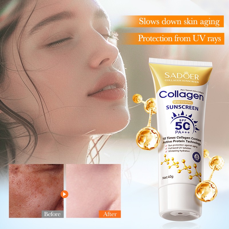 Sunscreen Factory - OEM Collagen Whitening Waterproof