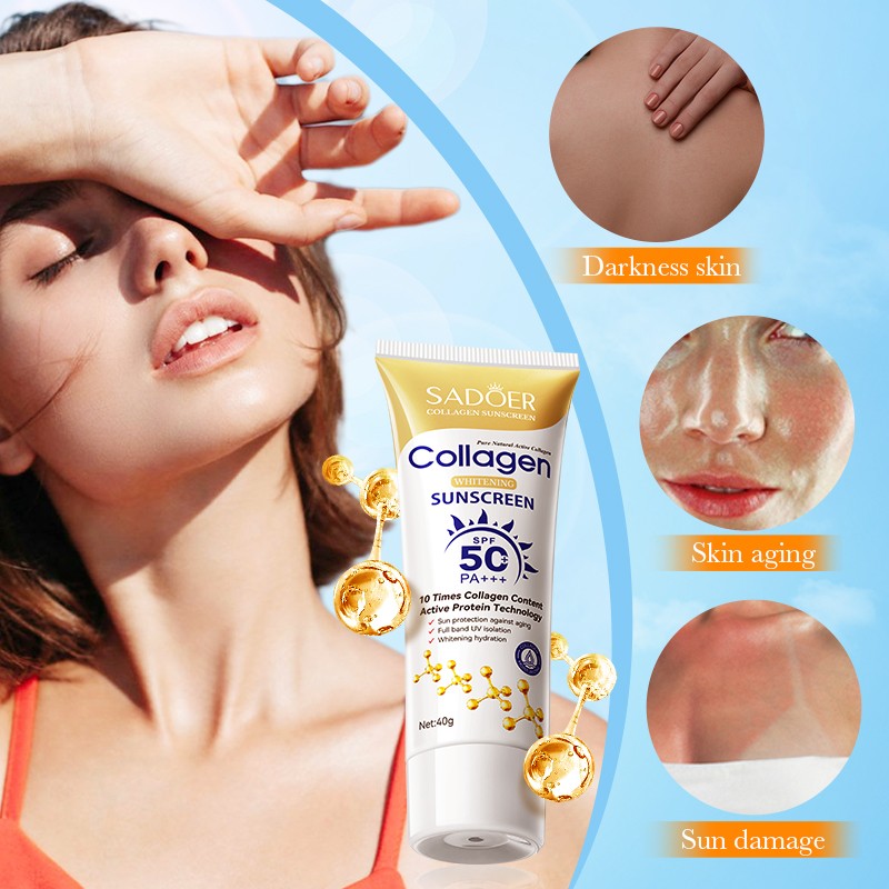 Sunscreen Factory - OEM Collagen Whitening Waterproof