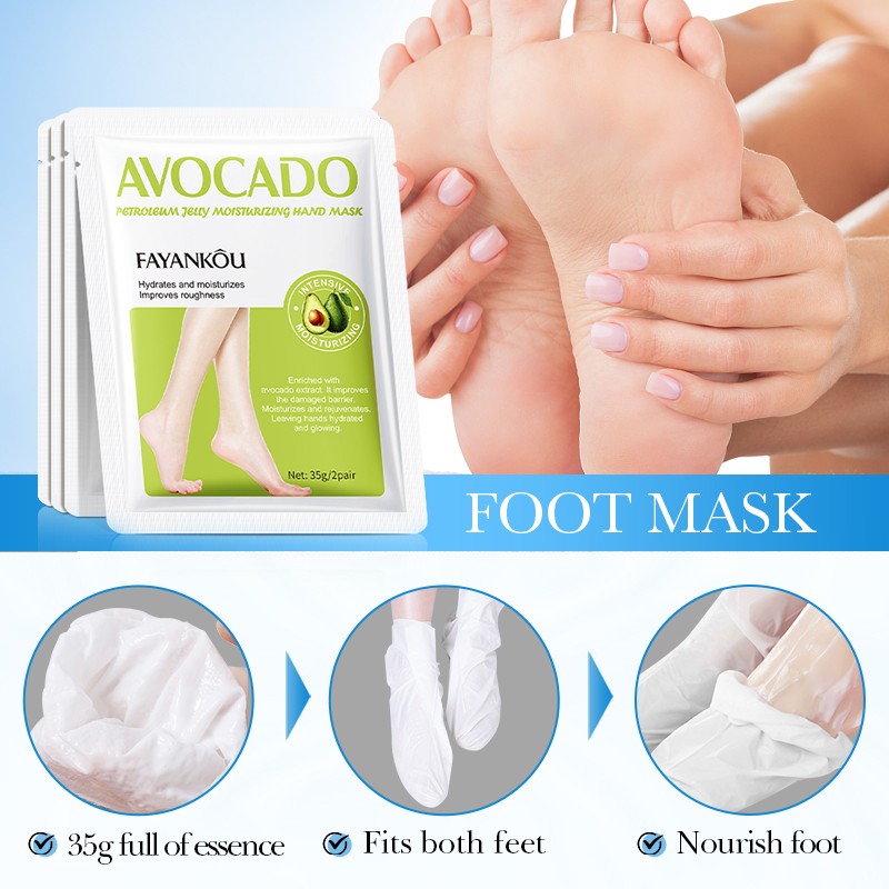 Foot Mask Manufacturer - OEM Avocado Petroleum Jelly