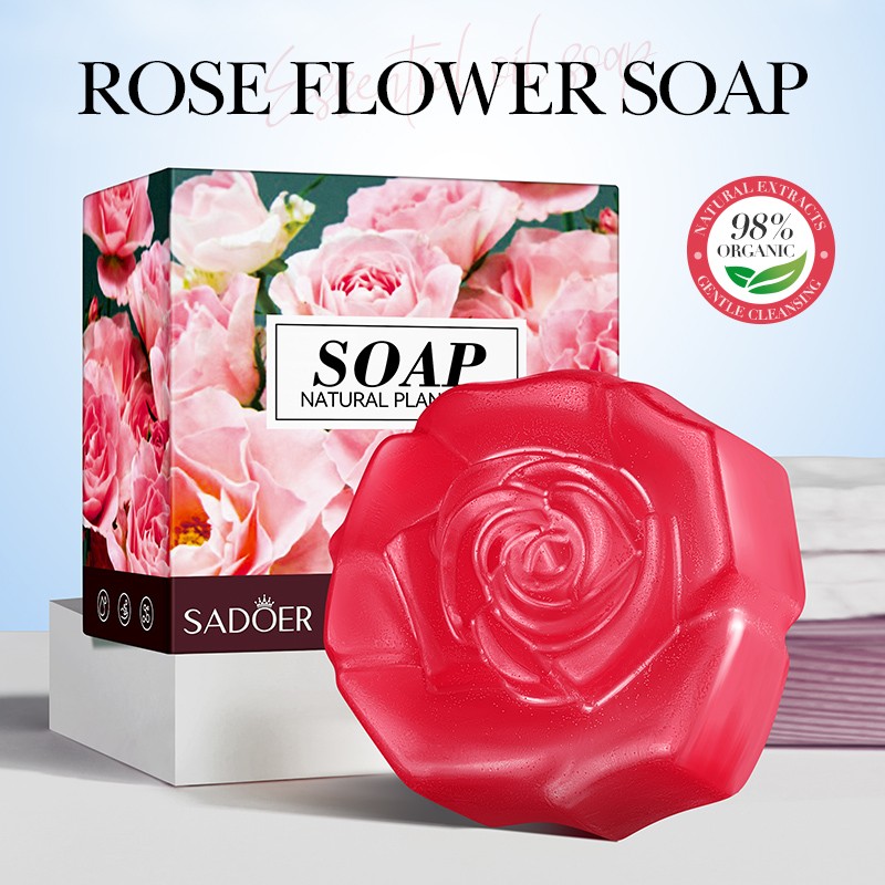 Fragrant Soap Manufacturer - OEM Rose Flower Cleaning