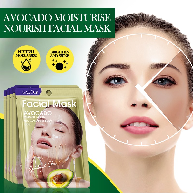 Face Mask Factory - OEM Avocado Moisturizing Repair