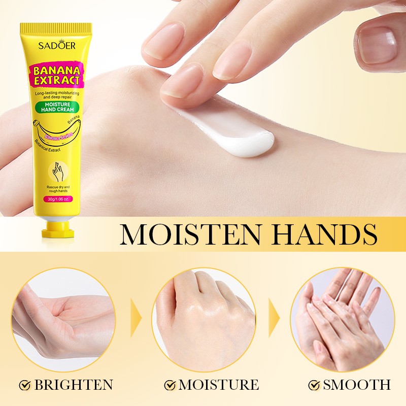 Hand Cream Manufacturer - OEM Banana Oil Moisturizing