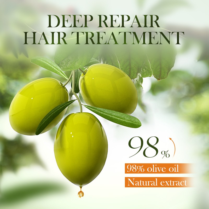 Hair Conditioner Factory - OEM Olive Oil Repairing
