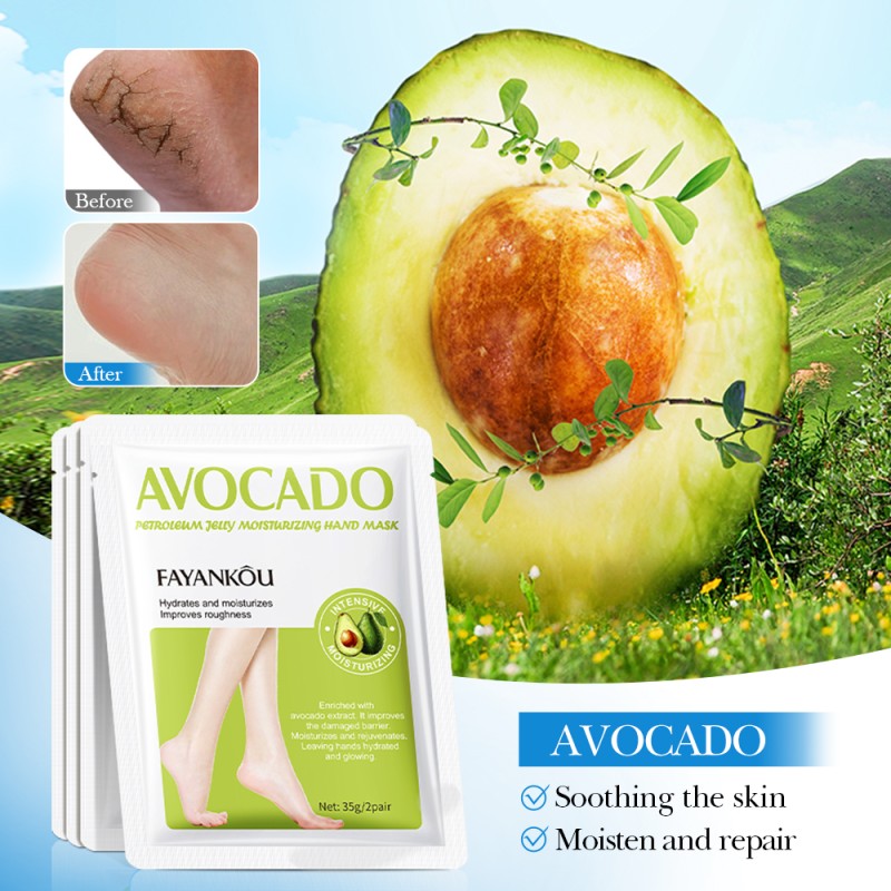 Foot Mask Manufacturer - OEM Avocado Petroleum Jelly