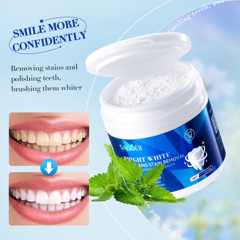 Tooth Powder Factory - OEM Baking Soda Whitening Powder