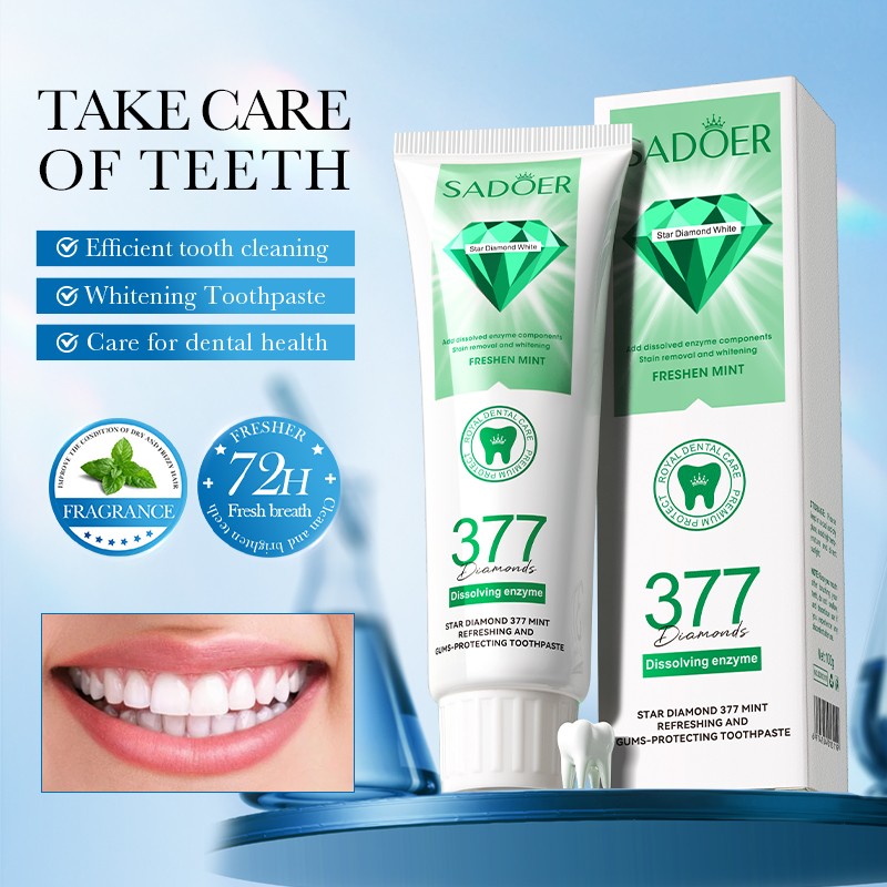 Toothpaste Manufacturer - OEM 377 Mint Fresh Formula