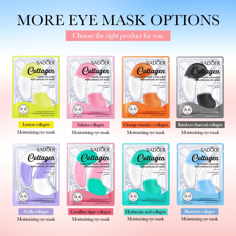 Eye Mask Manufacturer - OEM Cherry Blossom Collagen