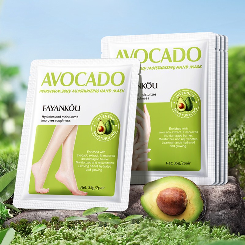 Foot Mask Manufacturer - OEM Avocado Petroleum Jelly