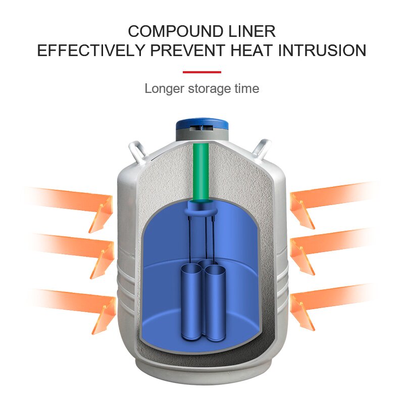 Liquid Nitrogen Tank Factory - YDS-50B 50L Efficient Thermal Insulation