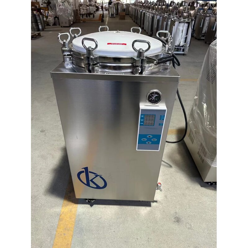 Vertical High Pressure Autoclave Manufacturer - 75L for Small Hospitals