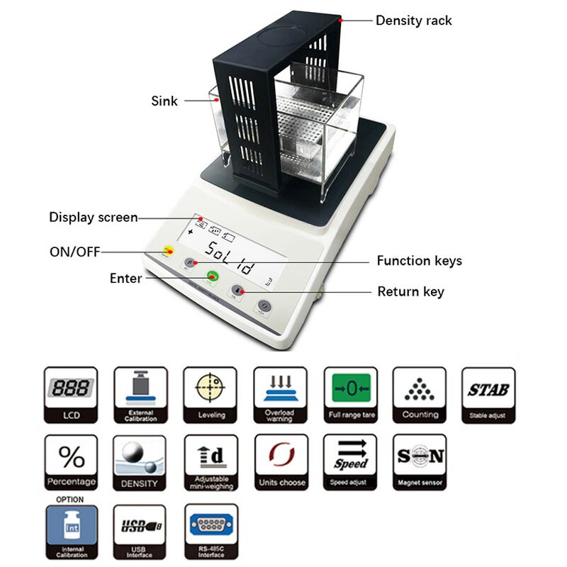 Gold Density Scale Factory - Analytical Balance Precision Laboratory