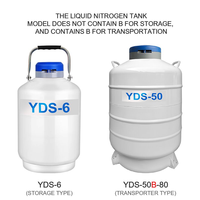Liquid Nitrogen Tank Factory - Lab Artificial Insemination 35-100L