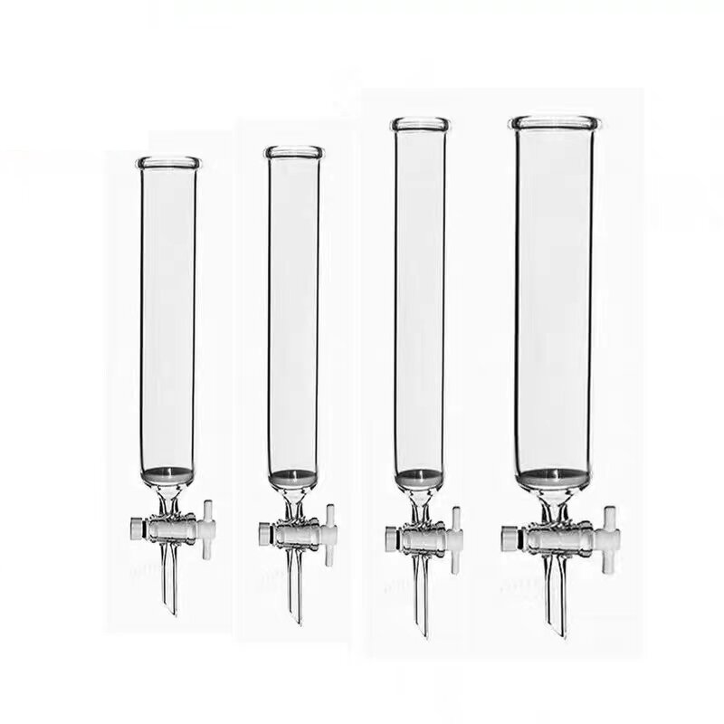 Chromatographic Column Manufacturer - Borosilicate Glass with PTFE Stopcock