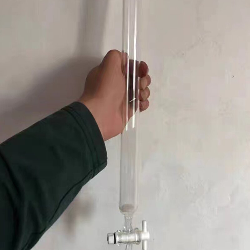 Chromatographic Column Manufacturer - Borosilicate Glass with PTFE Stopcock