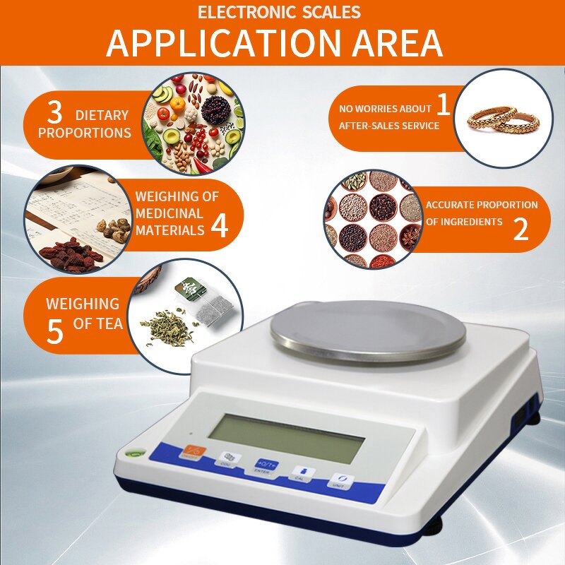 Digital Lab Scale Factory - YIRUI XY1000-2C 0.01g 1100g Jewelry