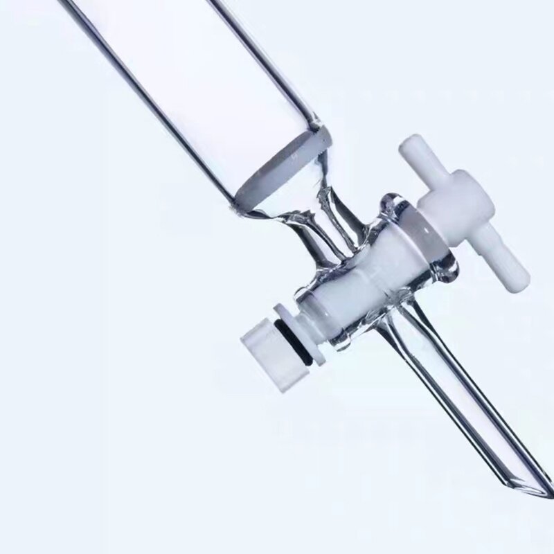 Chromatographic Column Manufacturer - Borosilicate Glass with PTFE Stopcock