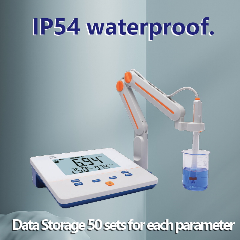 PH Meter Factory - YIRUI PH 200E Waterproof Data Storage