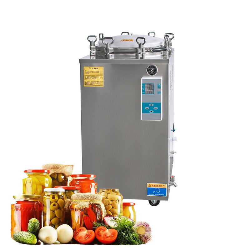 Vertical High Pressure Autoclave Manufacturer - 75L for Small Hospitals