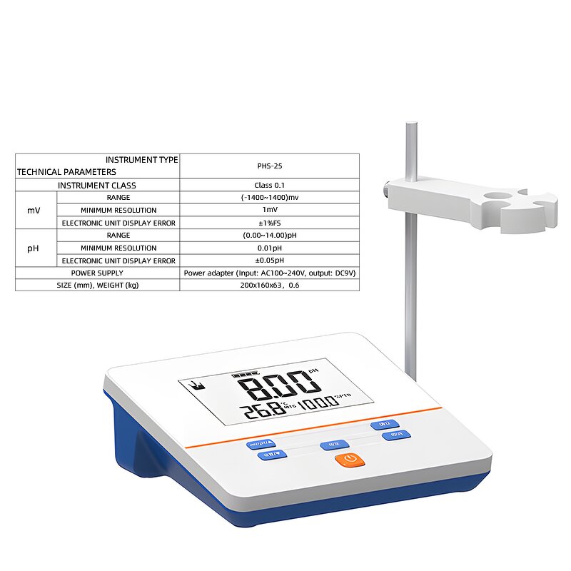 Laboratory PH Meter Manufacturer - Digital Desktop PHS 25 Ph Orp