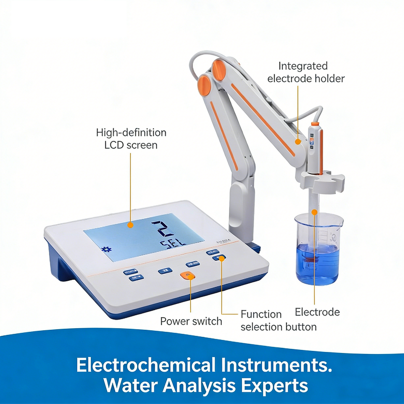 PH Meter Factory - Yiruikeji PHS-3C LCD Data Storage