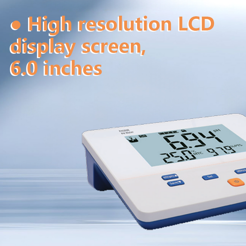 PH Meter Factory - YIRUI PH 200E Waterproof Data Storage