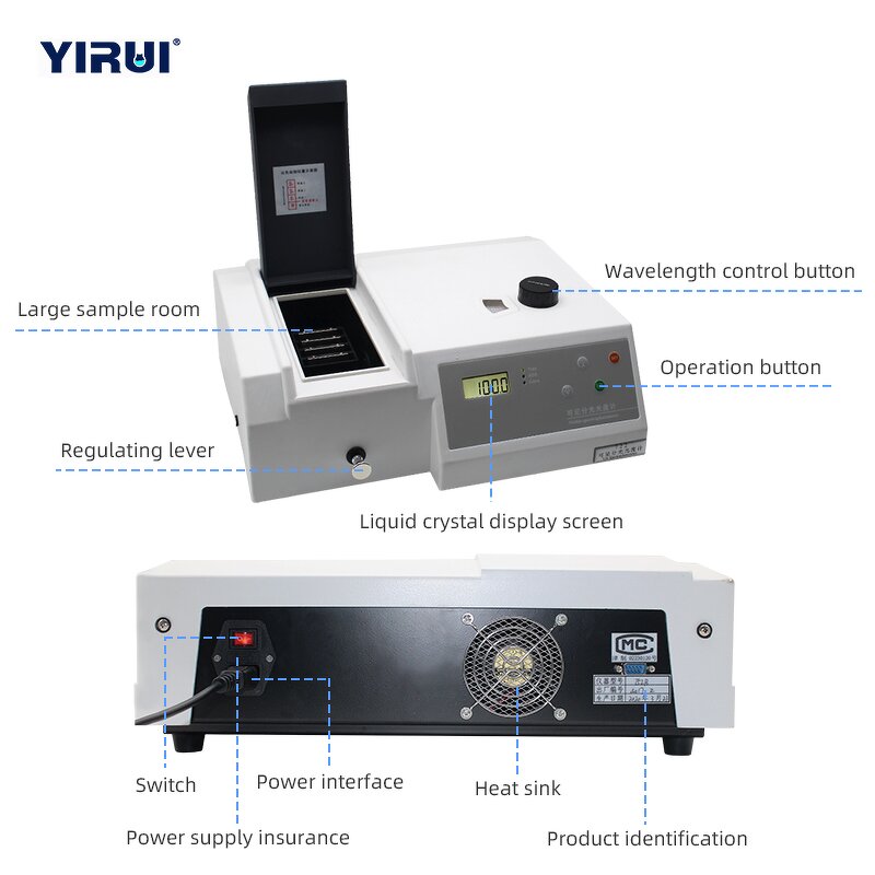 Single Beam Spectrophotometer Manufacturer - High Quality Factory Direct