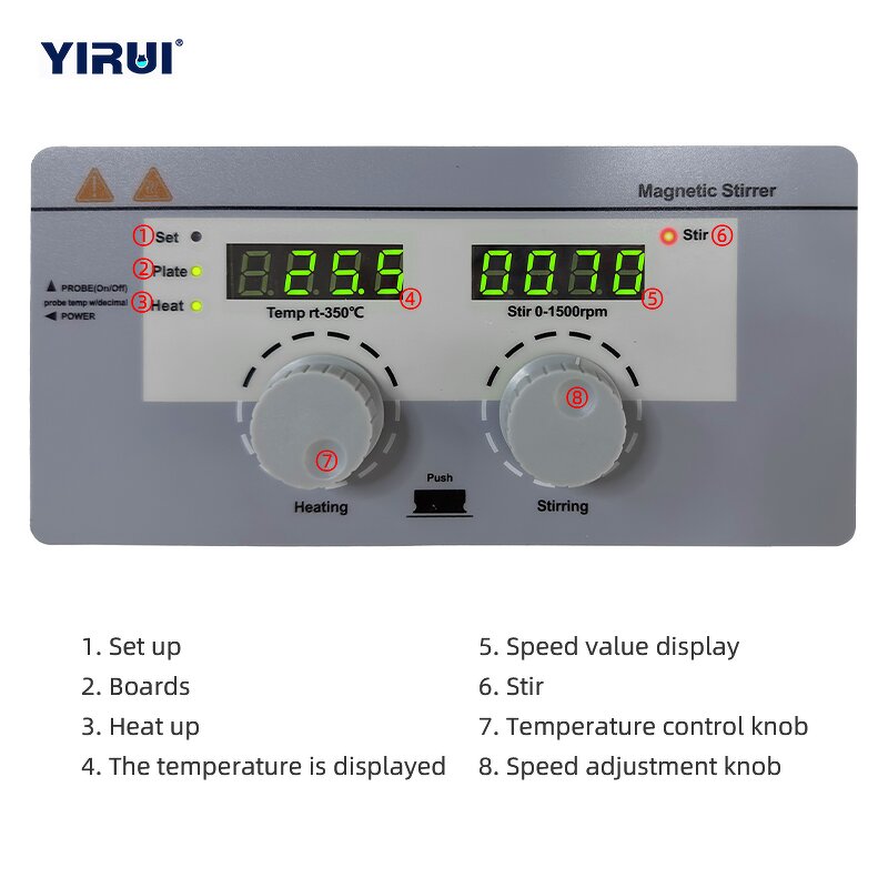 Magnetic Stirrer Factory - 20L LCD Display Heating Mantle Lab