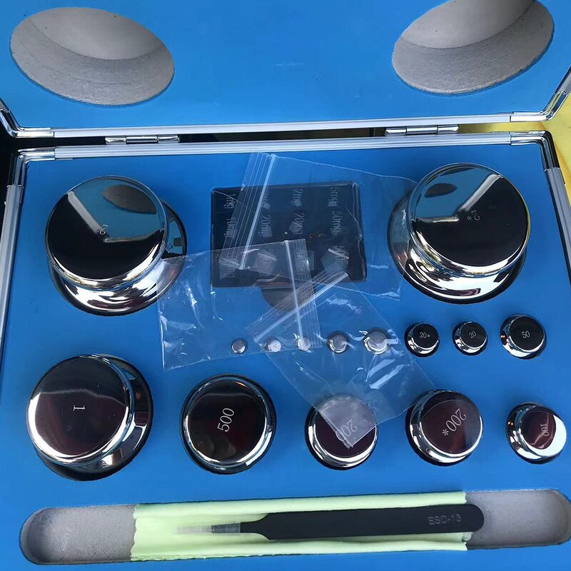 Calibration Weights Manufacturer - E1 E2 F1 F2 M1 1mg-5kg Stainless