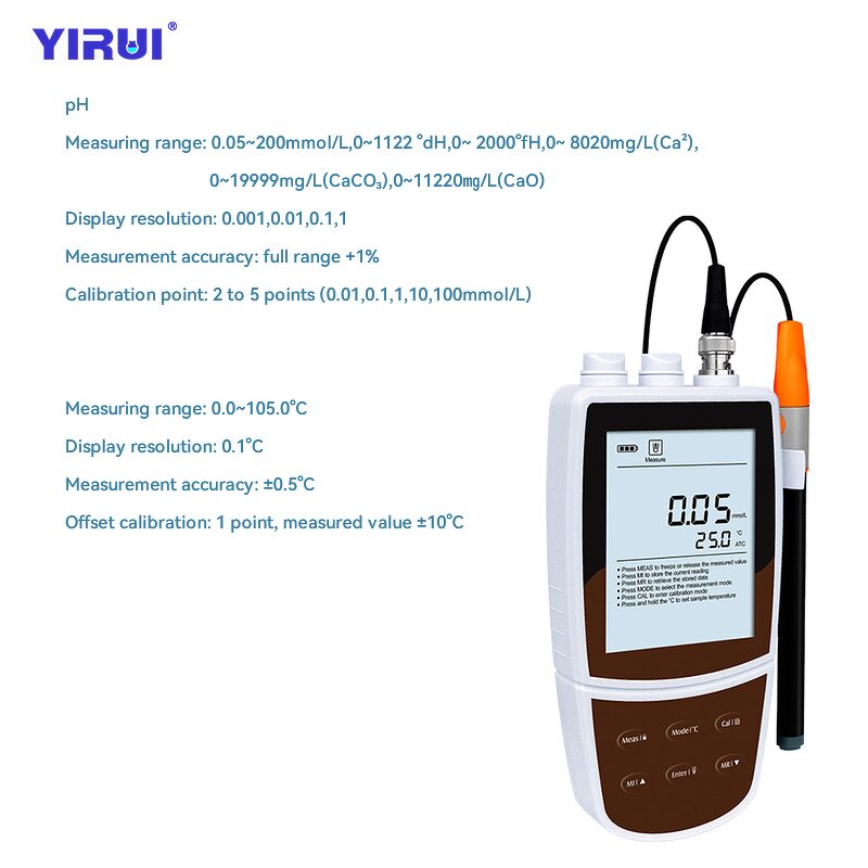 Water Hardness Meter Manufacturer - Portable Digital Tester for Water Quality