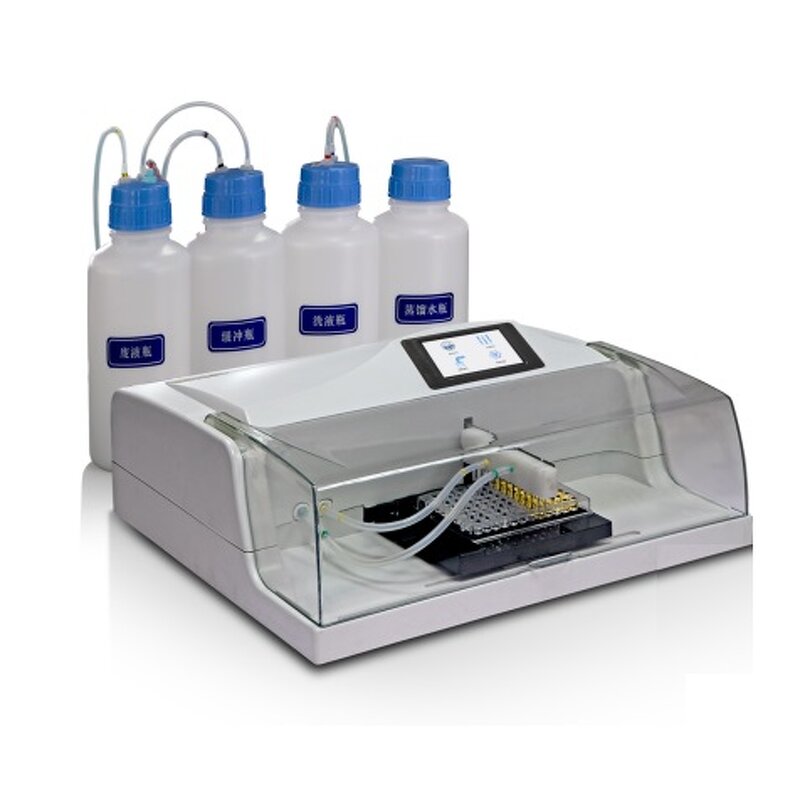 Microplate Washer Manufacturer - 8/12 Channel Elisa Touch Screen