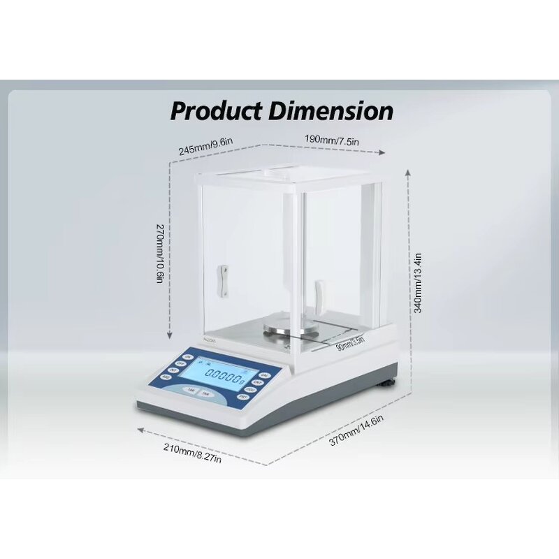 Analytical Balance Supplier - 0.1mg LCD Digital Precision Scale
