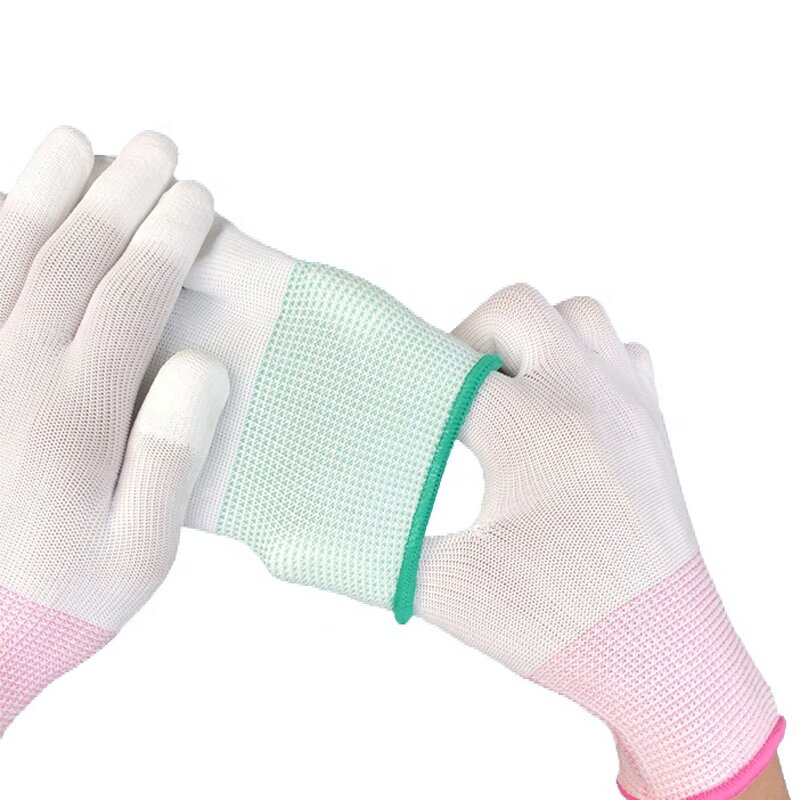 PU Glove Supplier - OEM Finger Fit ESD Anti-static Glove