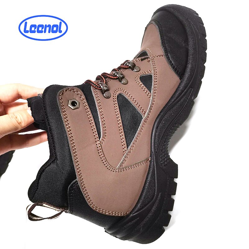 Safety Shoes Factory - OEM Anti-smash Puncture Steel Toe