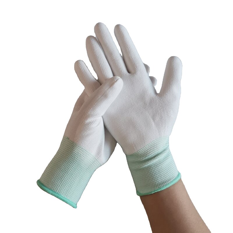 Safety Gloves Supplier - OEM Customized Logo 13g Polyester Gloves