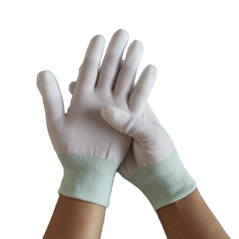 ESD Gloves Manufacturer - OEM Nylon Top Fit PU Coating Gloves