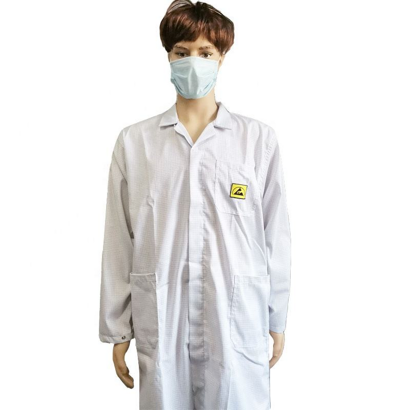 ESD Lab Jacket Factory - OEM Unisex Cotton TC Cover-up Set