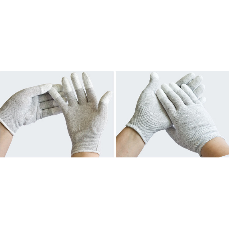 Safety Gloves Supplier - OEM PU Coating Carbon Fiber ESD Gloves