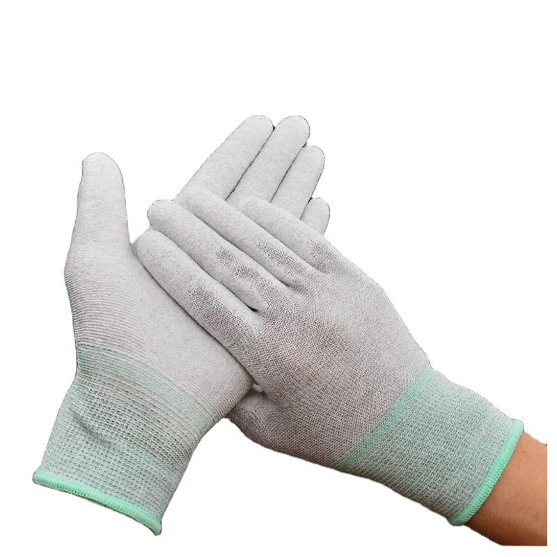 Safety Gloves Supplier - OEM Customized Logo 13g Polyester Gloves