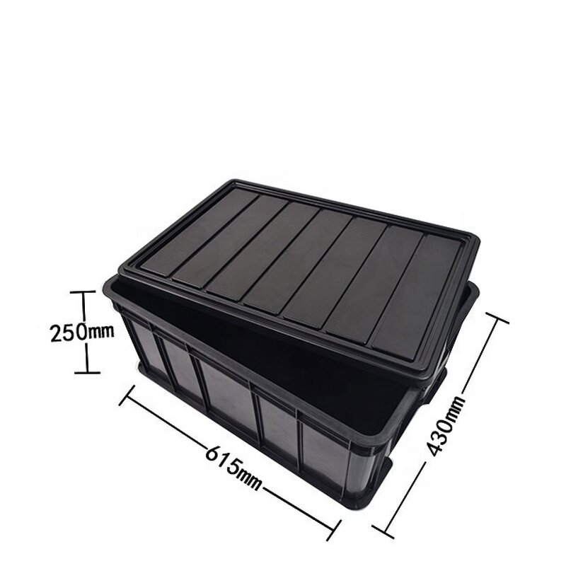Plastic Bins Supplier - OEM Wholesale Black Injection ESD Box