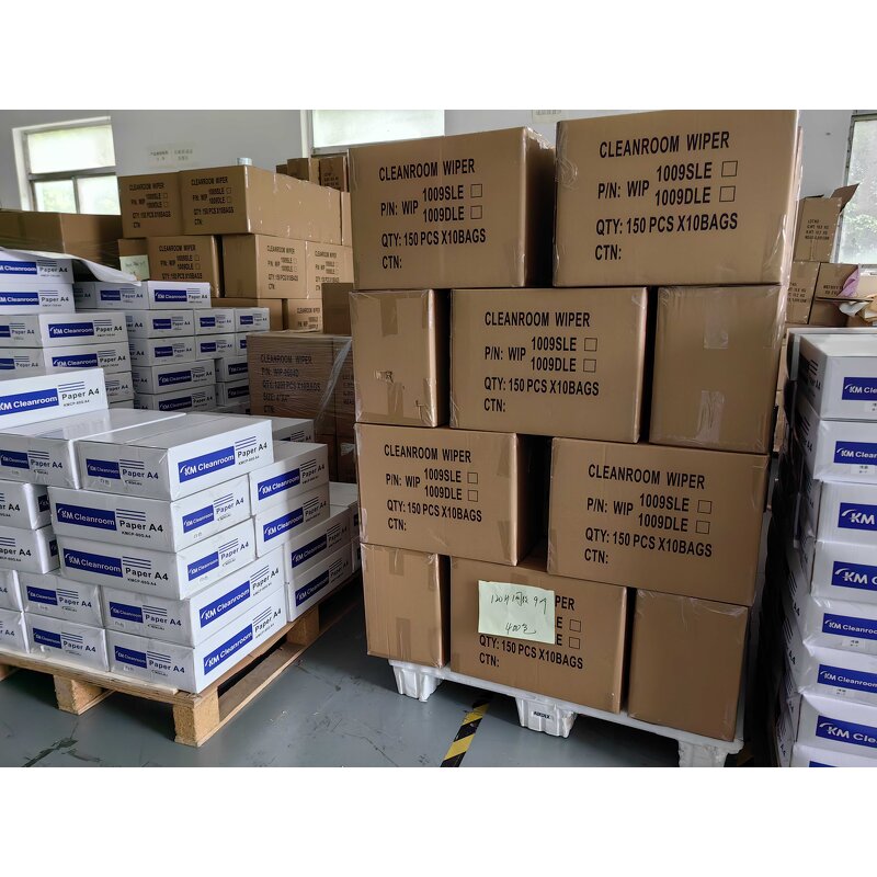 Cleanroom Wipers Supplier - OEM 100% Polyester LN-160B1406DLE