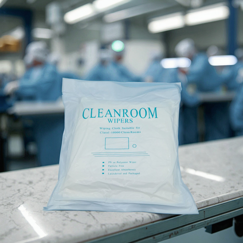 Cleanroom Wiper Manufacturer - OEM 100% Polyester Cleaning Wipes