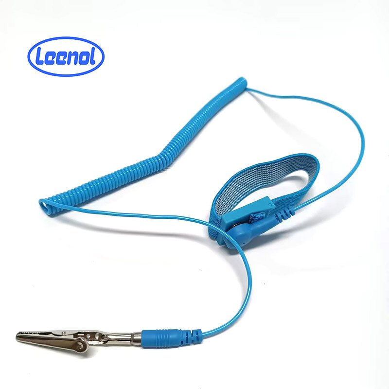 ESD Wrist Strap Supplier - OEM Anti-Static PU Blue Magic Tape