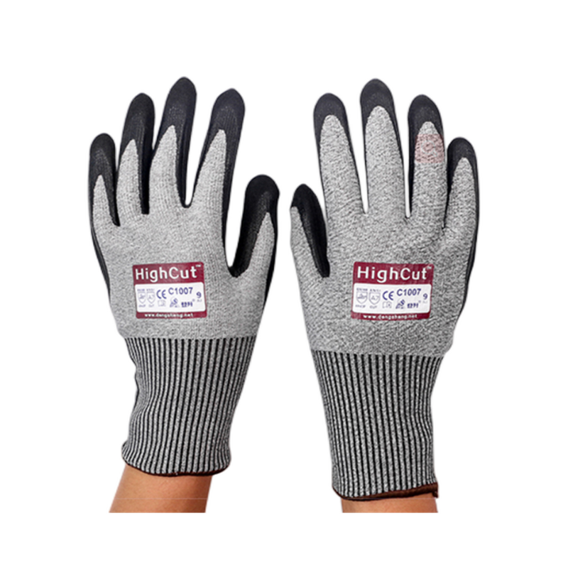 Industrial Gloves Factory - OEM Nitrile Palm Coated Cut Protection