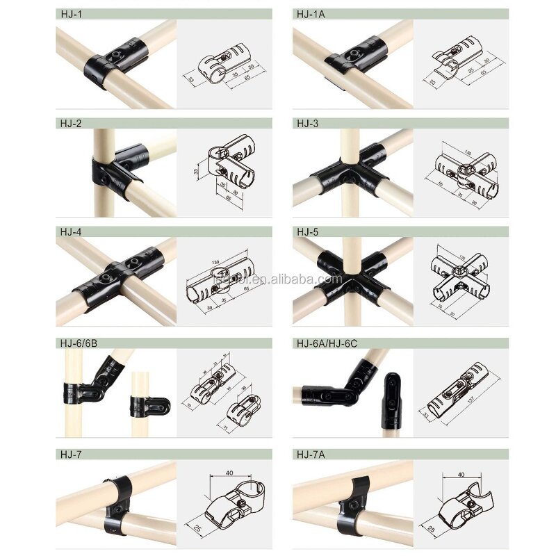 Pipe Joint Factory - OEM Customized Lean Pipe Metal Joint