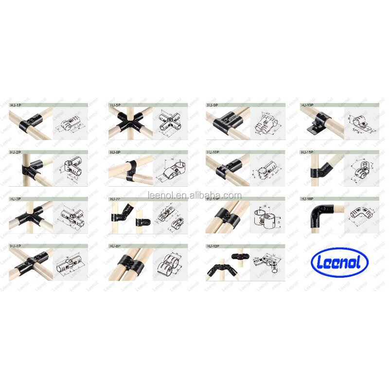 Pipe Joint Factory - OEM Customized Lean Pipe Metal Joint