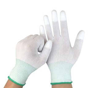 PU Glove Supplier - OEM Finger Fit ESD Anti-static Glove
