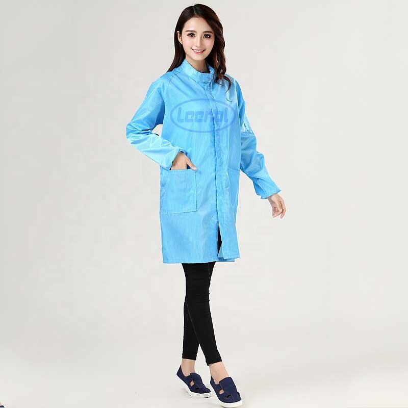 ESD Smock Supplier - OEM Full Size Antistatic Dust Proof Gown